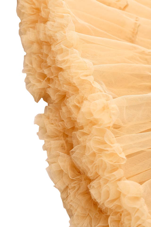 Dolly & Dotty - Wholesale Skirt - Women's - Fluffy Champagne Petticoat4