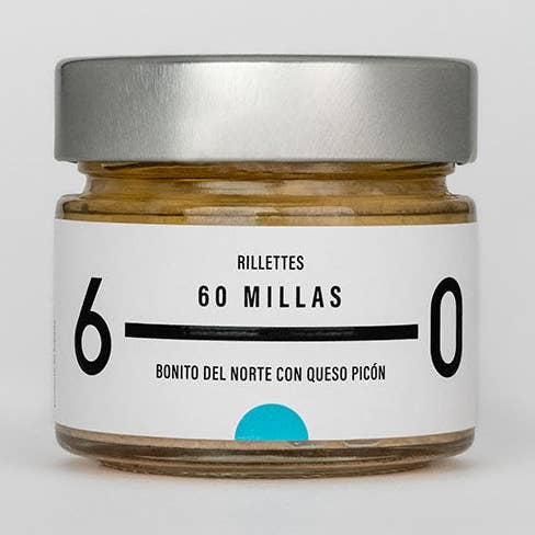 White Tuna Rillette with Picón Bejes-Tresviso cheese, El Capricho, Albacore Tuna Pate. for wholesale by Spanish Colmado by Ibericos USA