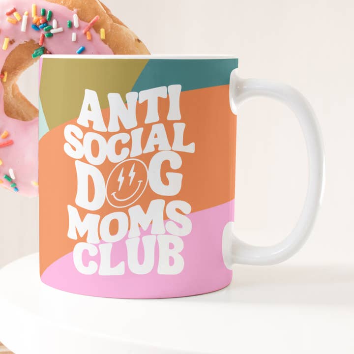 Mug Anti social for wholesale by Molly's World