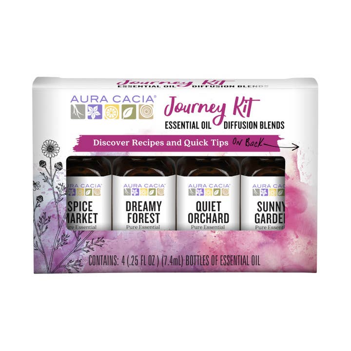 Aura Cacia Journey to Diffusion Essential Oil Kit, Set of 4 and other Purchase Wholesale diffusori. Free Returns & Net 60 Terms on Faire trending on Faire.
