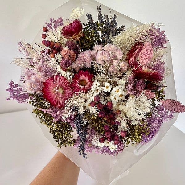 Chaton Et Monsieur Ours - Wholesale Dried/Pressed Flowers - BOHEMIAN DRIED FLOWER BOUQUETS1