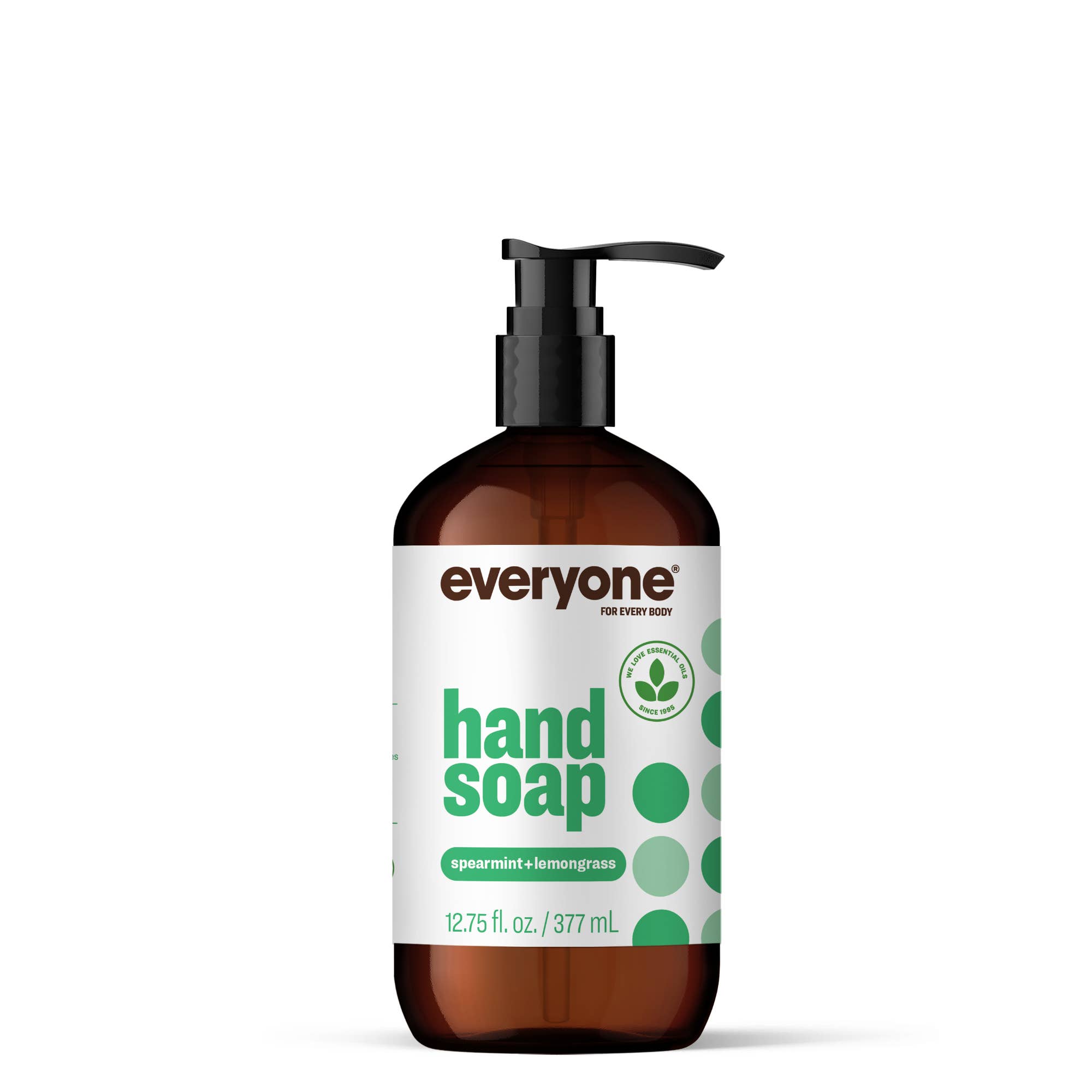 EO + Everyone - Wholesale Hand Soap/Wash - Spearmint + Lemongrass Hand Soap 12.75 oz Case Pack of 6