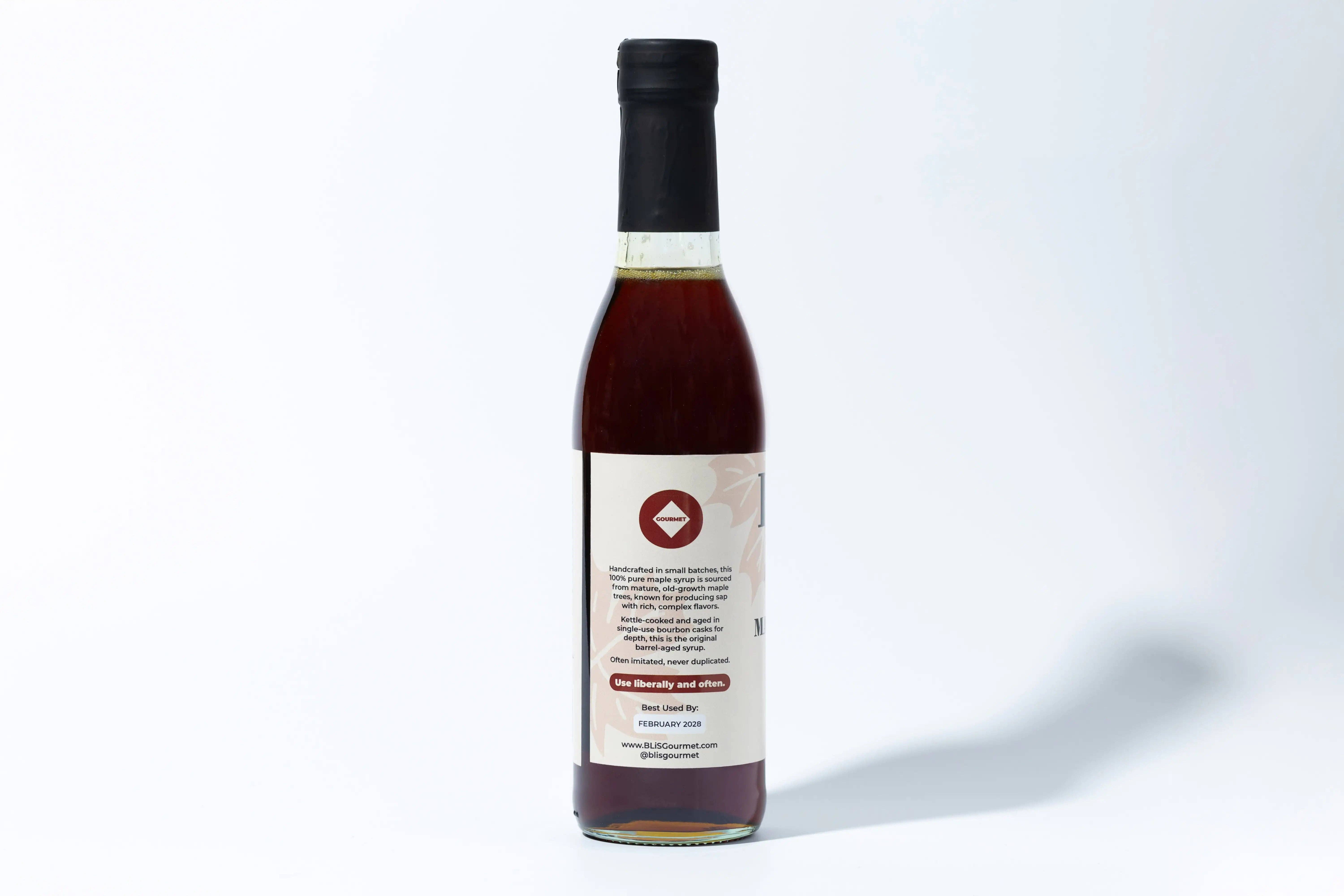 BLiS Gourmet - Wholesale Maple Syrup - BLiS™ Bourbon Barrel Aged Maple Syrup1