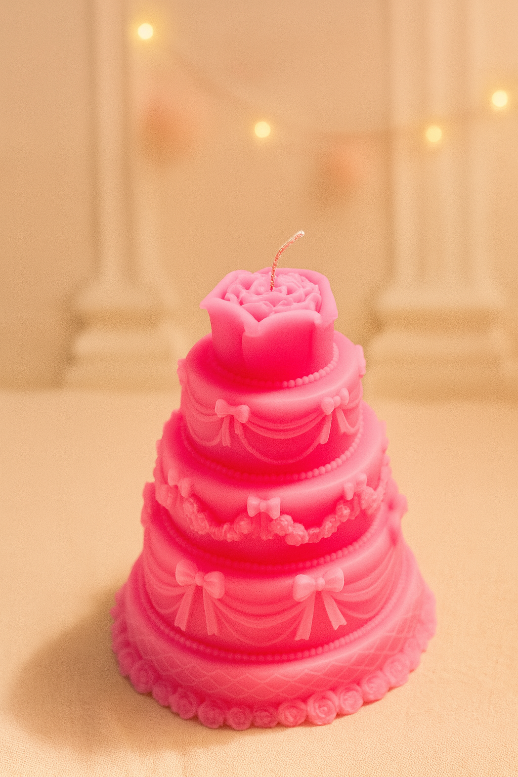 Aroma Therapy Candle - Wholesale Novelty Candle - Large Soy Wax Cake Candle6