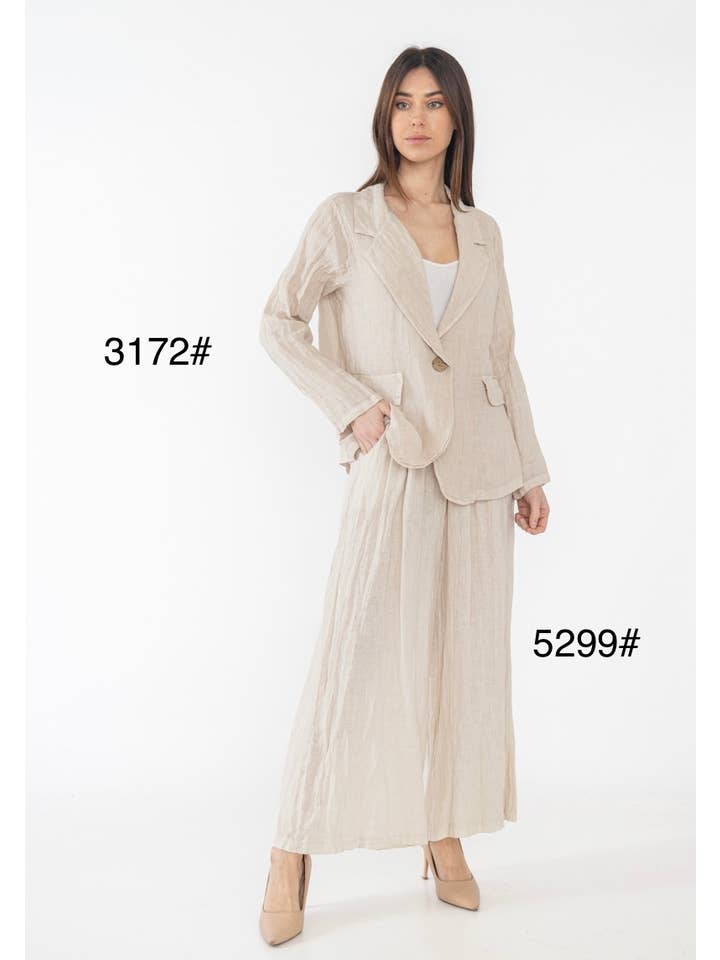 LINEN & COTTON HOUSE - Wholesale Pants – Women's - 5299 100% LINEN PANTS BEST SELLER, SPRINT SUMMER CLOTH90