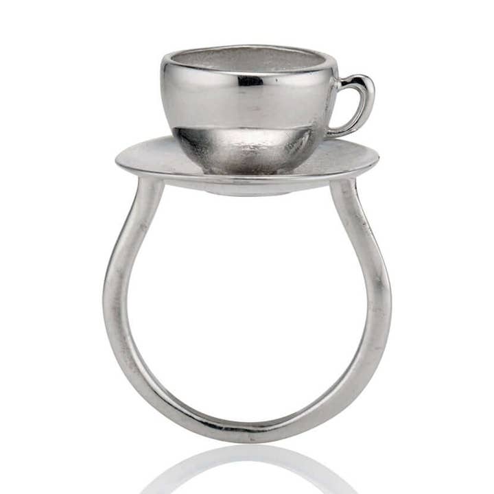 KIL N.Y.C. x Miss Havisham's Curiosities Tea Cup Ring for wholesale by KIL N.Y.C.