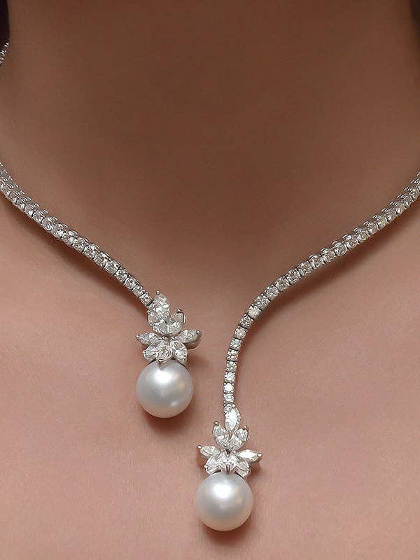 Rhinestone Necklaces Accessories for wholesale by VividLux