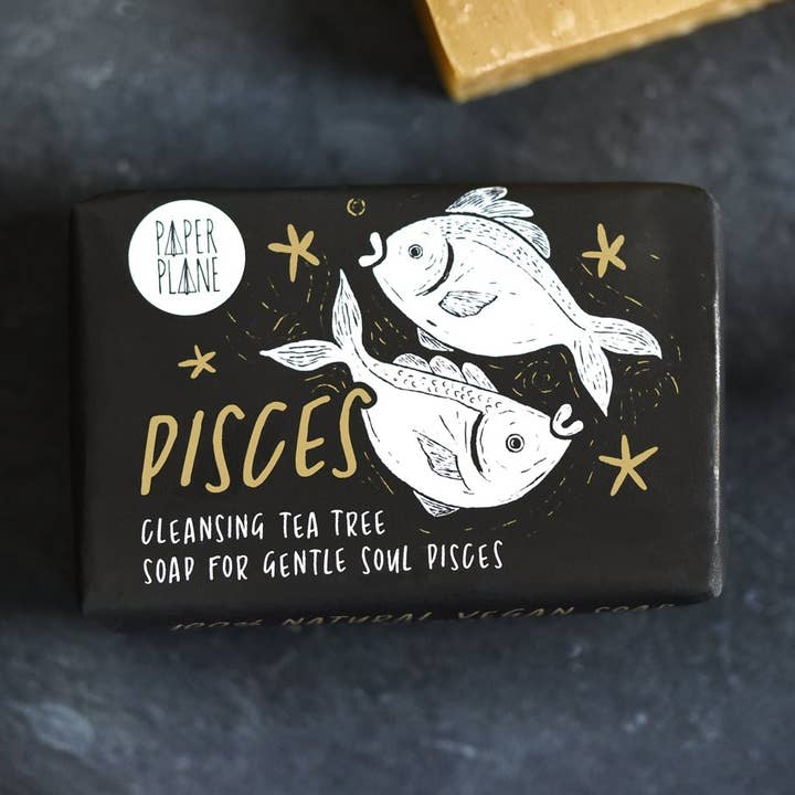 Pisces Star Sign Zodiac Bar - Natural and Vegan Horoscope Soap for wholesale by Alvisse Cosmetics