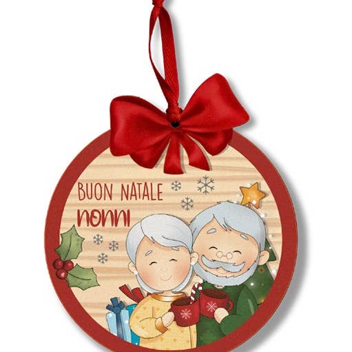 Grandparents' Christmas Ornament for wholesale by Dekori