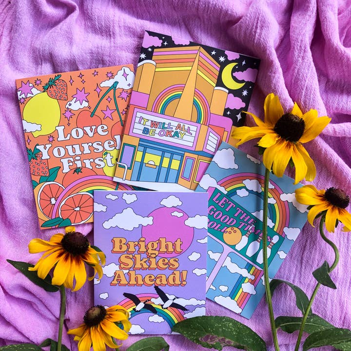 Ash + Chess - Vendita all'ingrosso Biglietti di amicizia - Carta - Bright Skies Ahead2