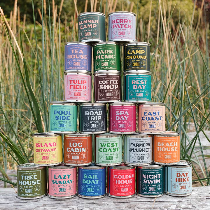 Good & Well Supply Co. - Wholesale Travel Candles - Summer Camp Candle