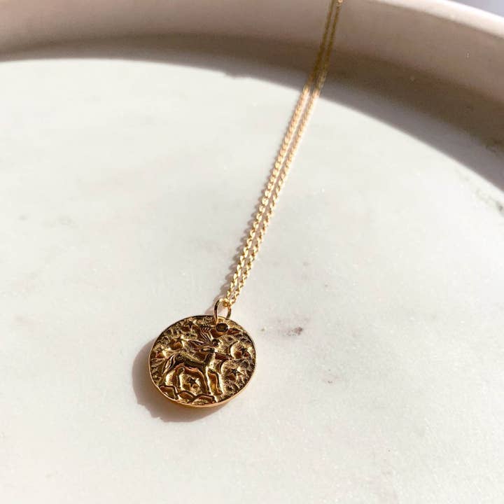 Love Local Jewelry - Wholesale Pendant/charm necklace - Sagittarius 18K Gold/925 Silver Pendant Charm Necklace6