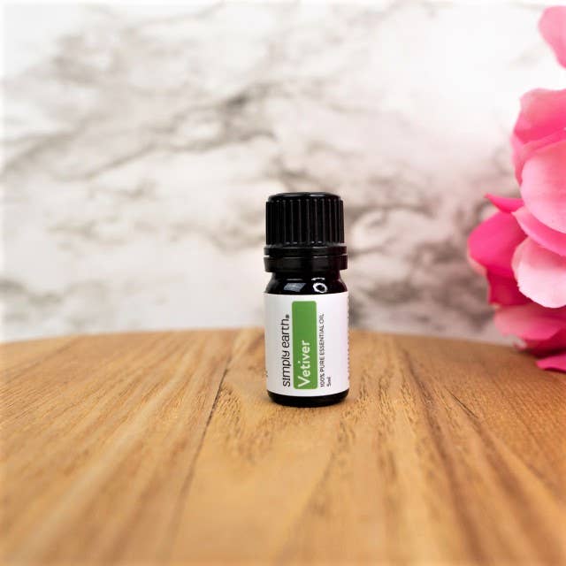 Vetiver Essential Oil 5ml for wholesale by Simply Earth