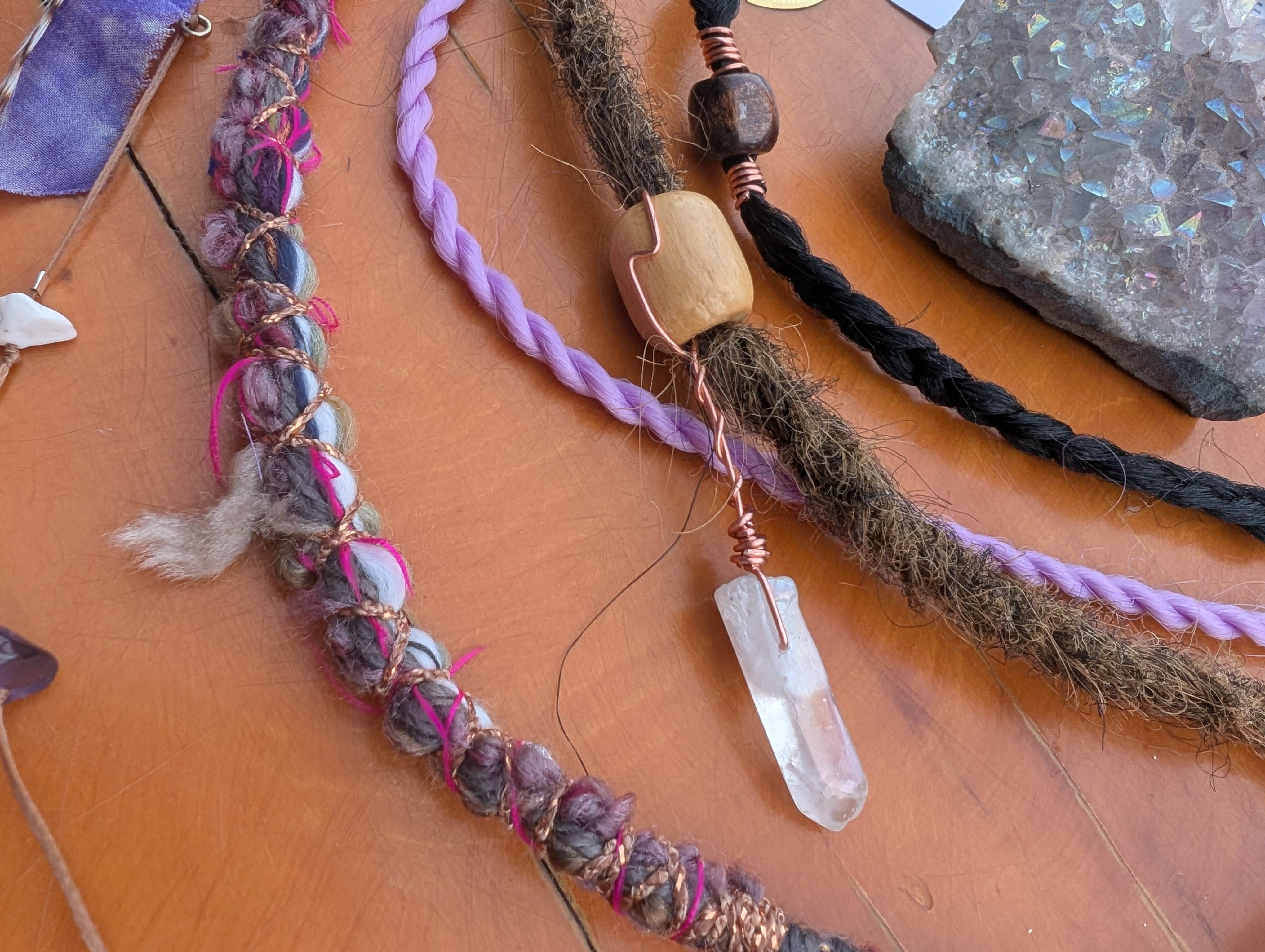 Sea Gypsy Designs - Vente Extensions de cheveux - Choisissez vos couleurs ! BOHO ∆ GYPSYDREADS multicouches19