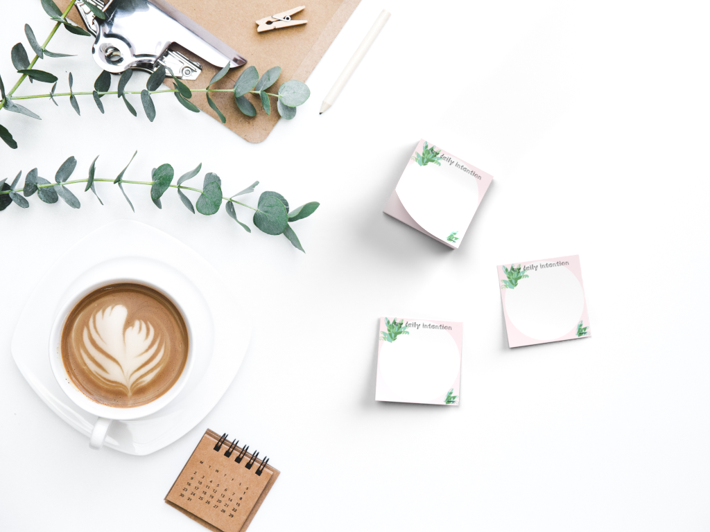 DANESSA - Wholesale Sticky Notes - My Daily Intention - Sticky Notes (Set of 3)3