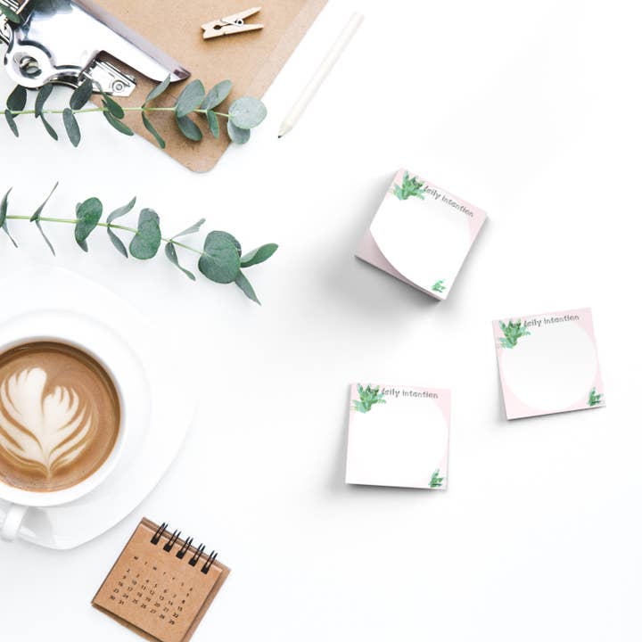 DANESSA - Wholesale Sticky Notes - My Daily Intention - Sticky Notes (Set of 3)3