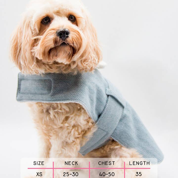 Little Ellie Boutique - Wholesale Pet coat – Dog - Winter Dog Coat: LUXE Rose Tweed3