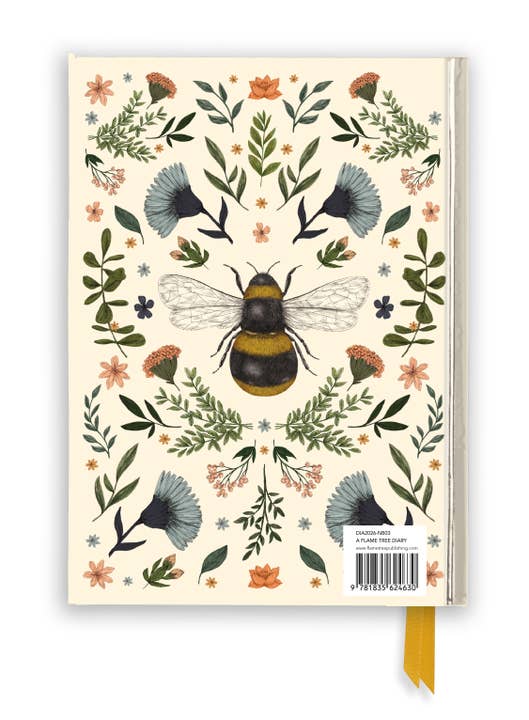 Flame Tree Gift – wholesale Planner – Jade Mosinski: Botanical Bee 2026 Luxury Diary Planner - Pag4