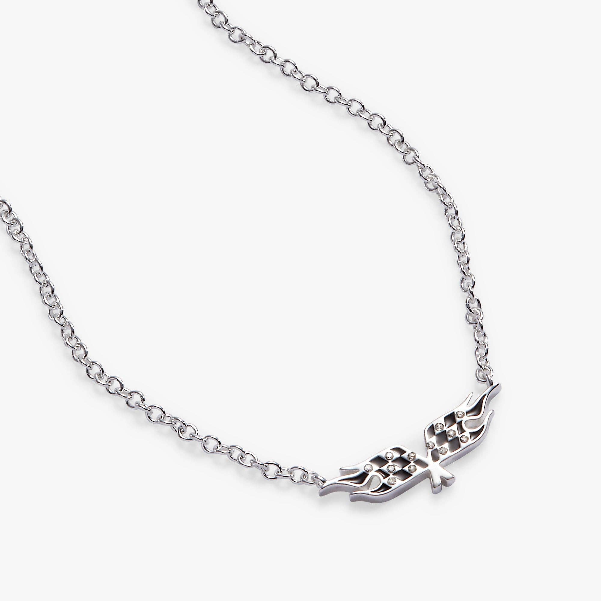 Alex and Ani - Wholesale Pendant/Charm Necklace - Hot Wheels™ Checkered Flag Necklace3