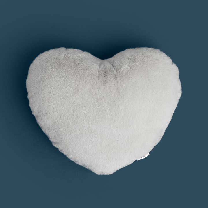 Hugimals World - Wholesale Spa/Therapy Pillow - Heart to Hug Pillow - Soothing Gray4