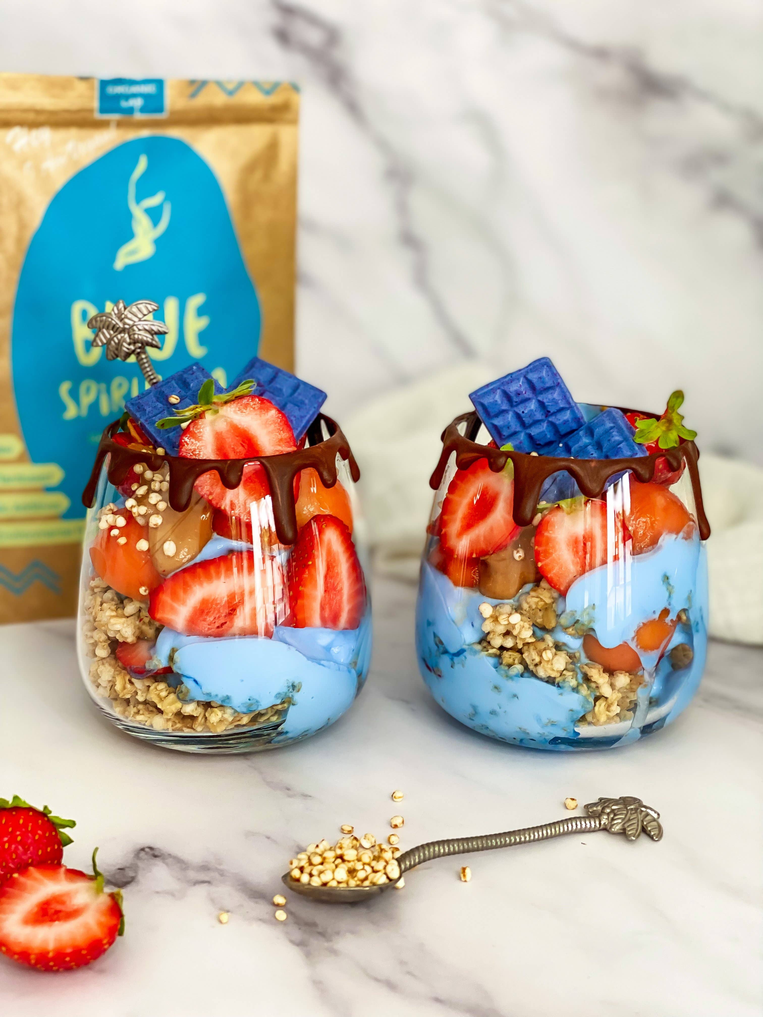 THE ORGANIC LAB - Wholesale Protein/Superfood Powder - Blue Spirulina - 50g ( 1 CASE 10 PIECES )4