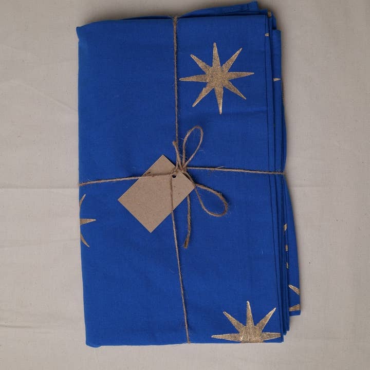 Blue Star Tablecloth for wholesale by Twizzell