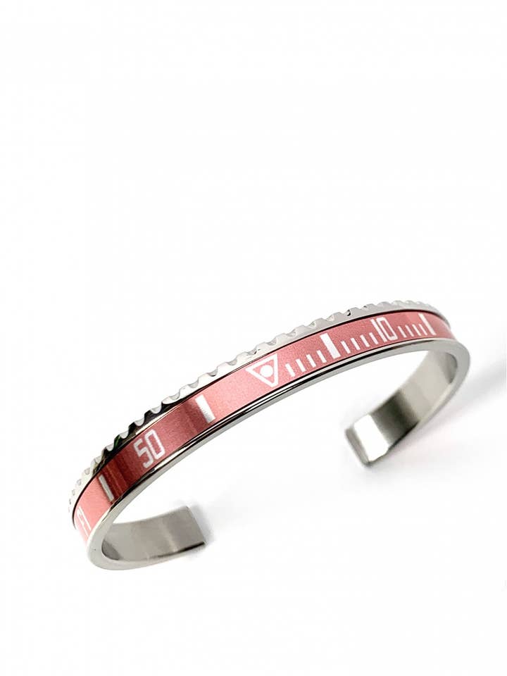 STEEL BRACELET CLASSIC COLOR PINK for wholesale by Speedometer Official