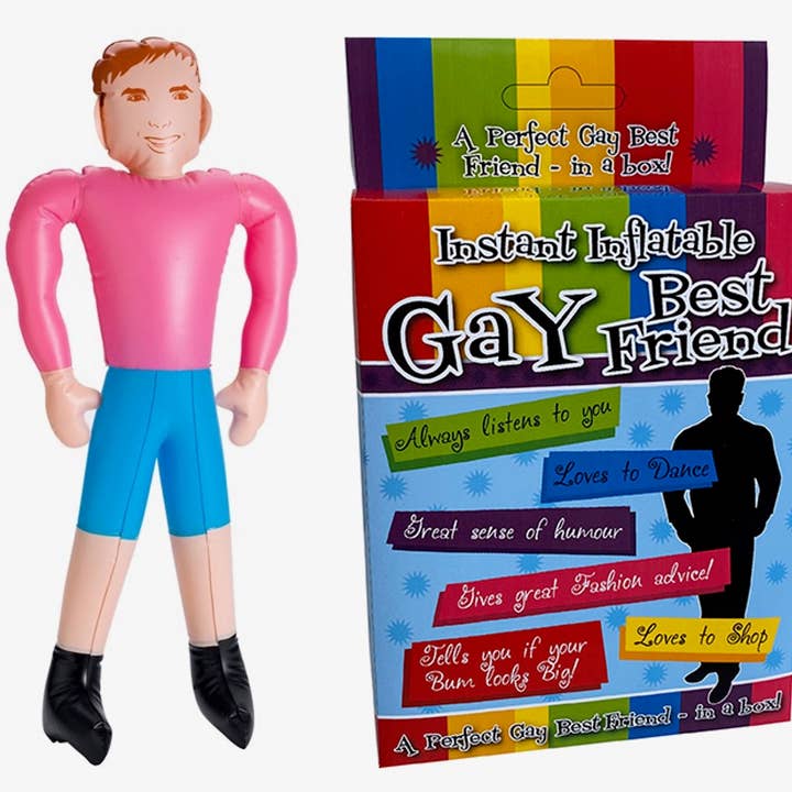 Aufblasbarer schwuler bester Freund — Geschenke zum Valentinstag, Gay Pride Christmas Stocking Stuffers für den Großhandel von The Diabolical Gift People - Novelty Gifts, Christmas Gifts