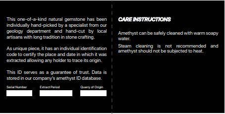 Uruthyst – wholesale Spiritual stone/crystal – HEART AMETHYST POCKET5