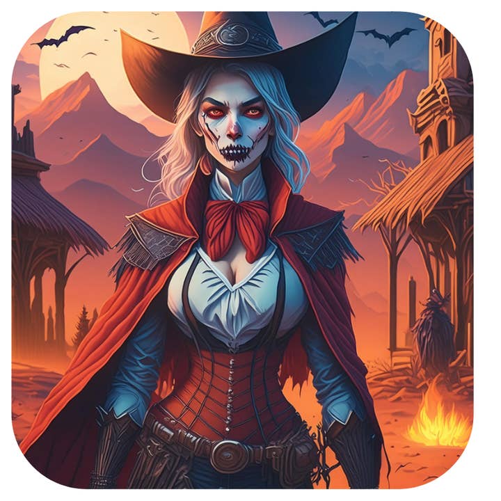 Halloween Coaster : Shérif Karro pour la vente par Ron Knight Entertainment, LLC