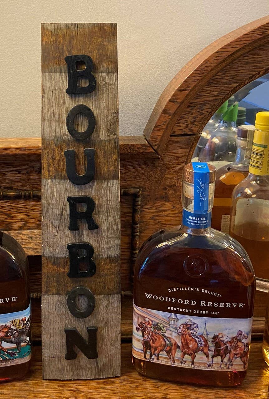 Layne Wilson - Wholesale Sign - Bourbon Barrel Stave Sign3
