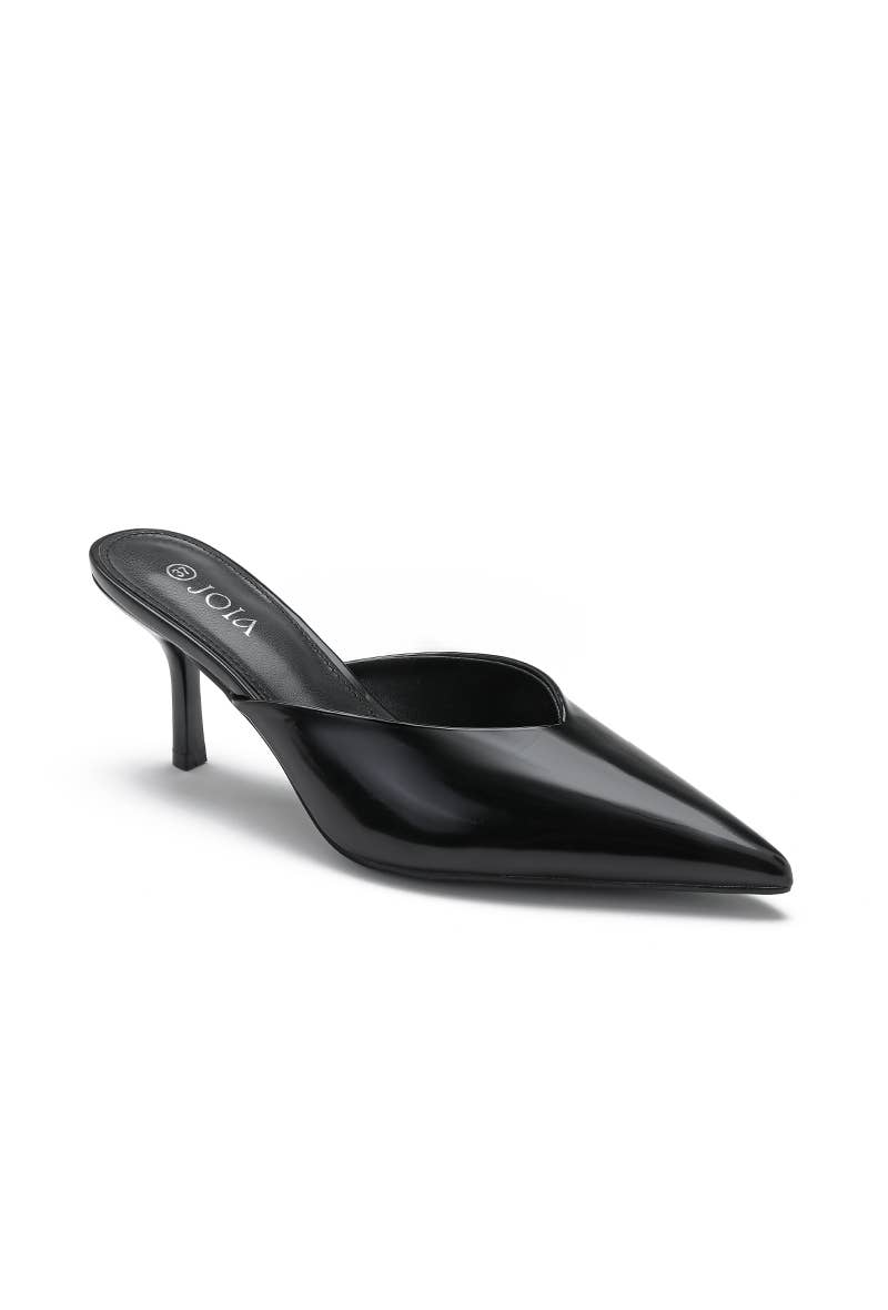 Joia Paris - Wholesale Mules - Women's - Low Heel Pointed Toe Mule with Back Straps DA-21114