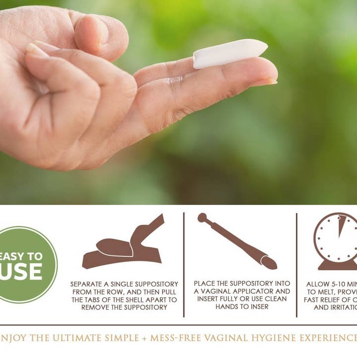 Femallay Inc - Wholesale Oral Supplement/Vitamin - Organic Vaginal Cleansing Suppository Melts4