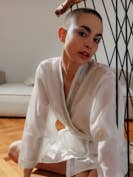 SHANTI SPIRIT BADJAS KORT voor wholesale door BAV TAiLOR