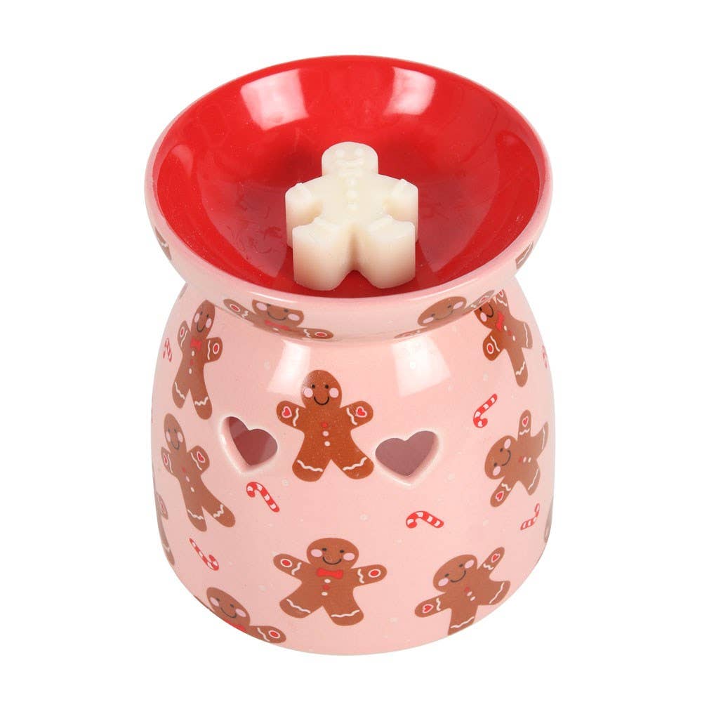 Something Different Wholesale - Wholesale Wax Warmer - Christmas Gingerbread Wax Melt Burner Gift Set2