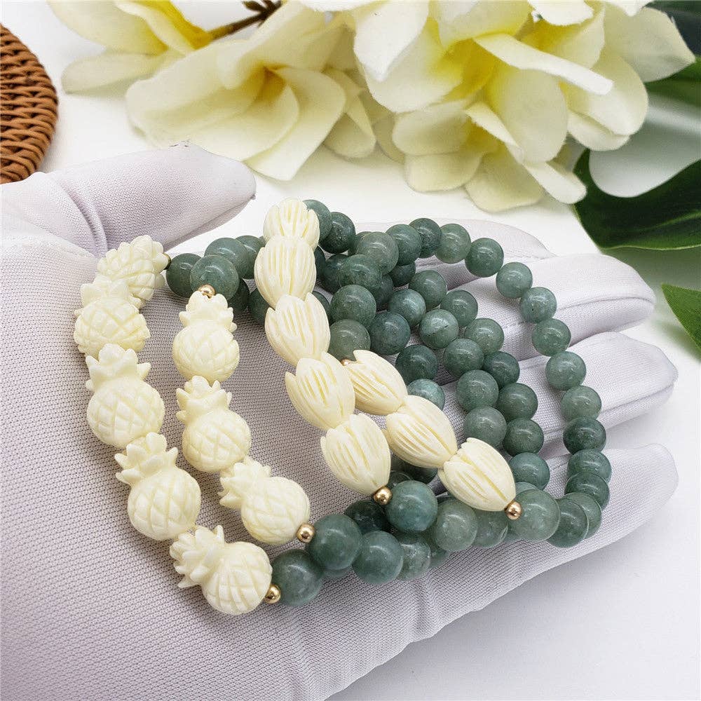 S&T Collections - Wholesale Beaded Bracelet - Hawaiian Bracelets In Different Styles And Colors22