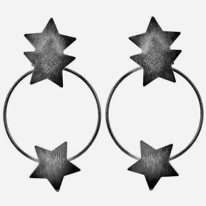 Small Cassiopeia Stars Frontal Hoops for wholesale by SF BRAND INC