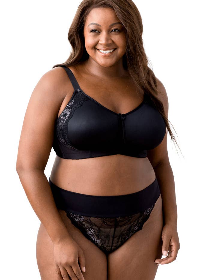 Sujetador Softcup Fancy Smooth Curves 1903 negro para venta al por mayor de Elila