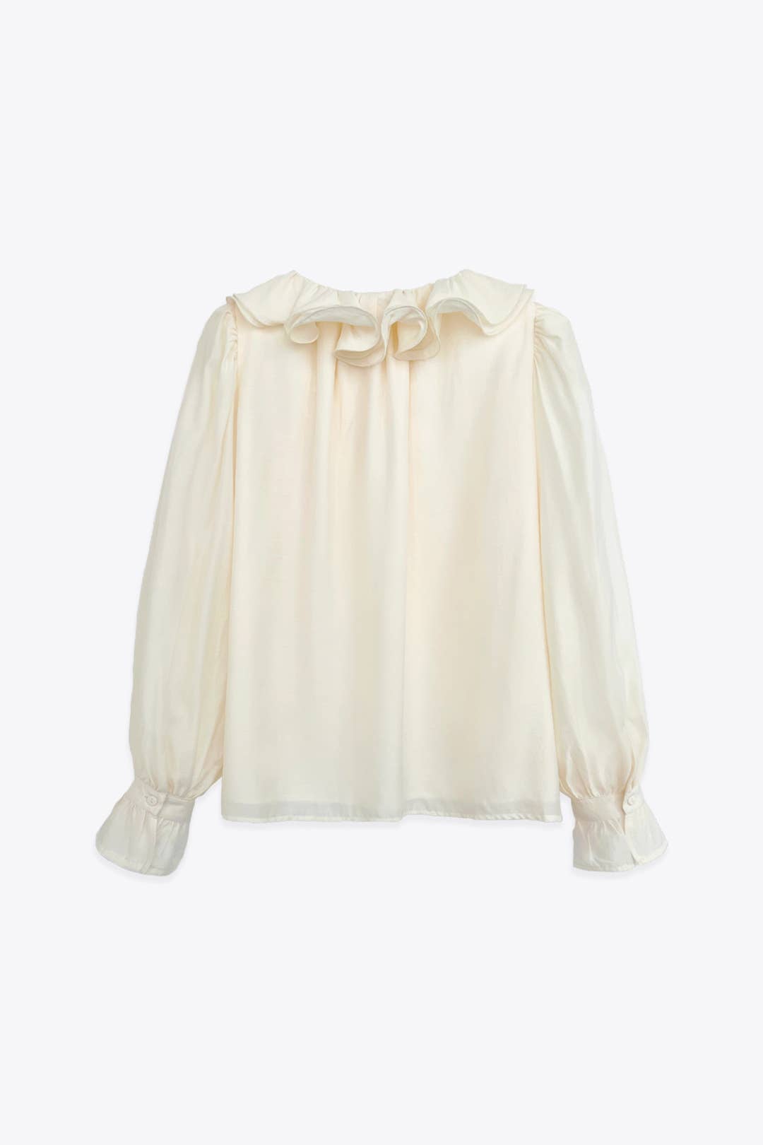 ELLI WHITE - Wholesale Blouse - Women's - Blouse with ruffled collar5