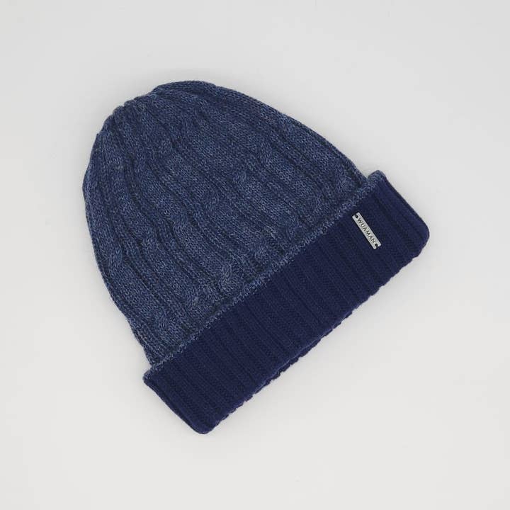 WUAMAN - Alpaca - Wholesale Beanie - Women's - Reversible Baby Alpaca Beanie | Unisex Hat | Cable Knit7