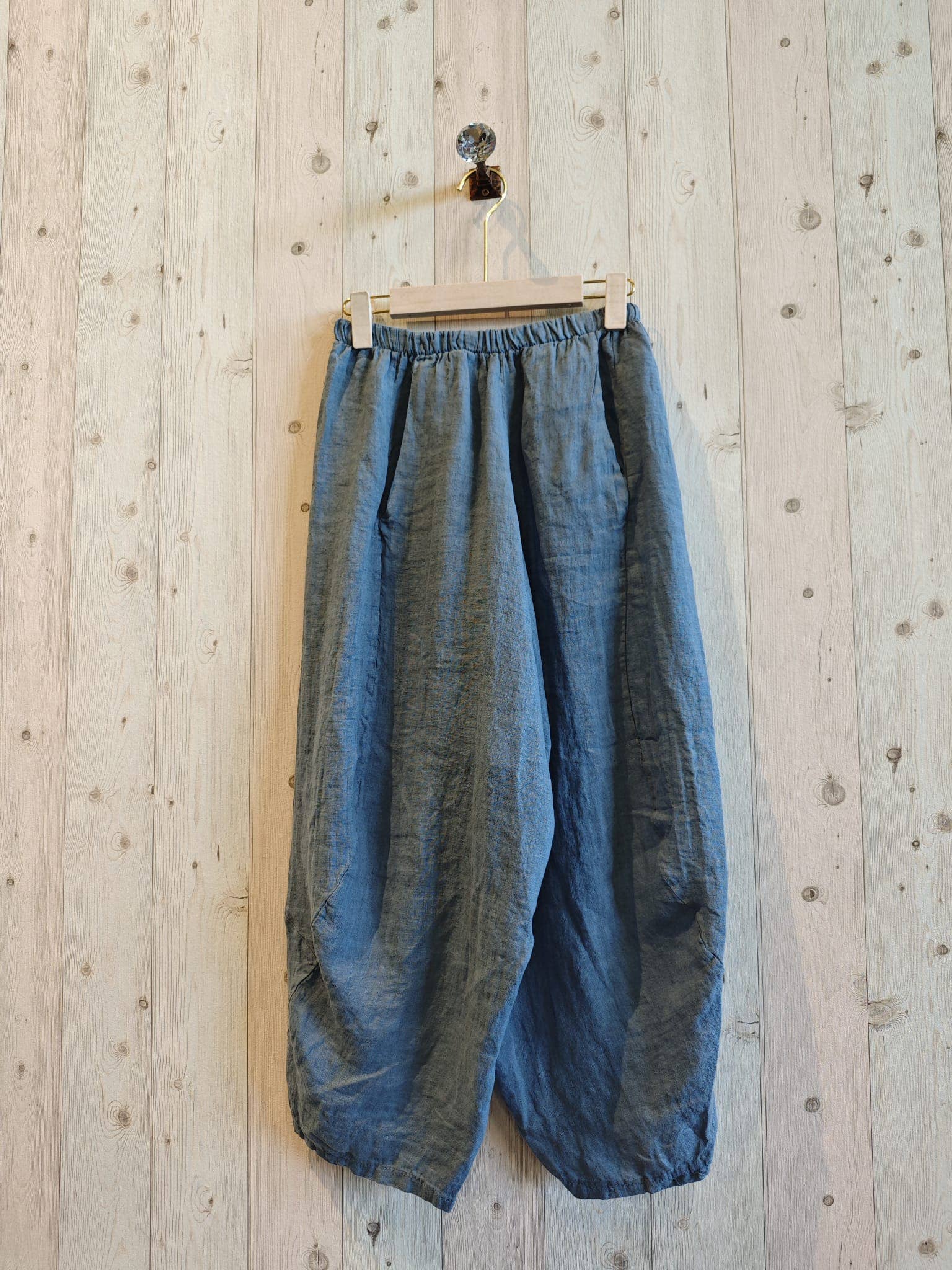 Linen & More - Wholesale Broek - Dames - REF 41482 ballonbroek van 100% linnen7