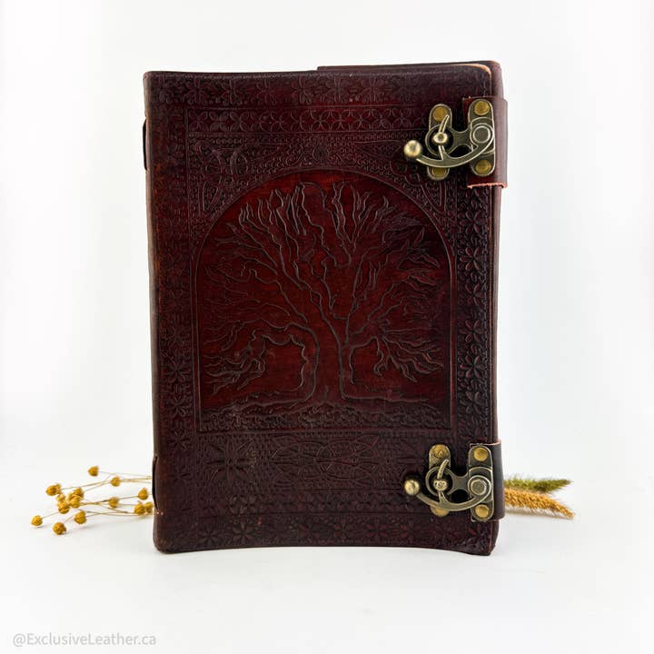 Exclusive Art Inc - Wholesale Journal/Diary - Tree of life Leather Journal - Large