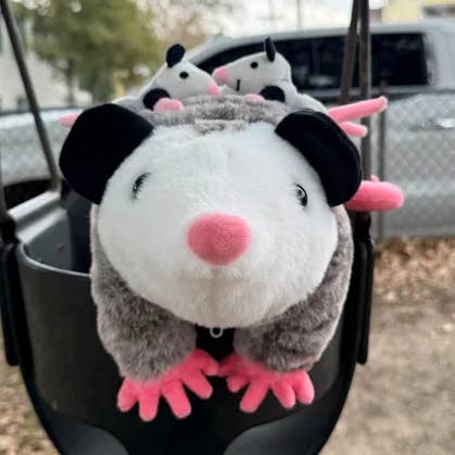 Sesame the Opossum - Wholesale Stuffed/Plush Toy - Kids & Baby - Snuggle Time Sesame (with Seedlings!)