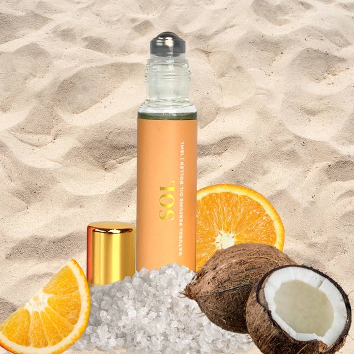 MIAMI + CO. - Wholesale Roll-On Fragrance - 15ml Sol Perfume Oil Roller