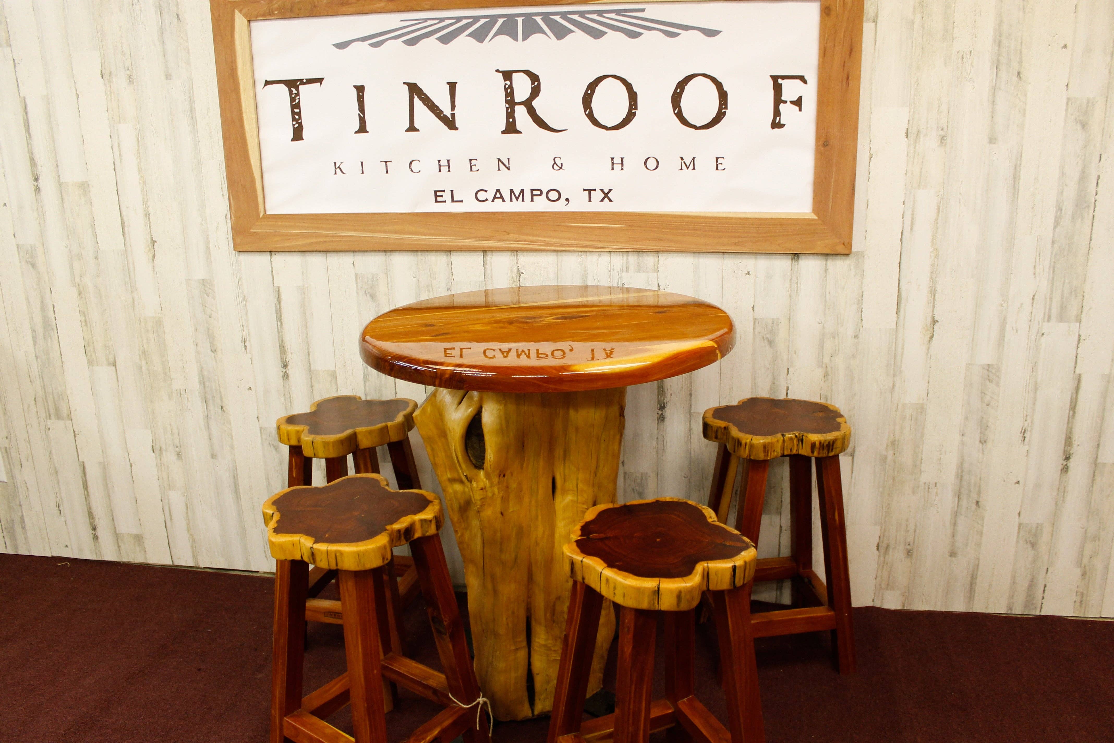 Tin Roof Kitchen & Home - Wholesale Stool - Cedar Bar Stool1