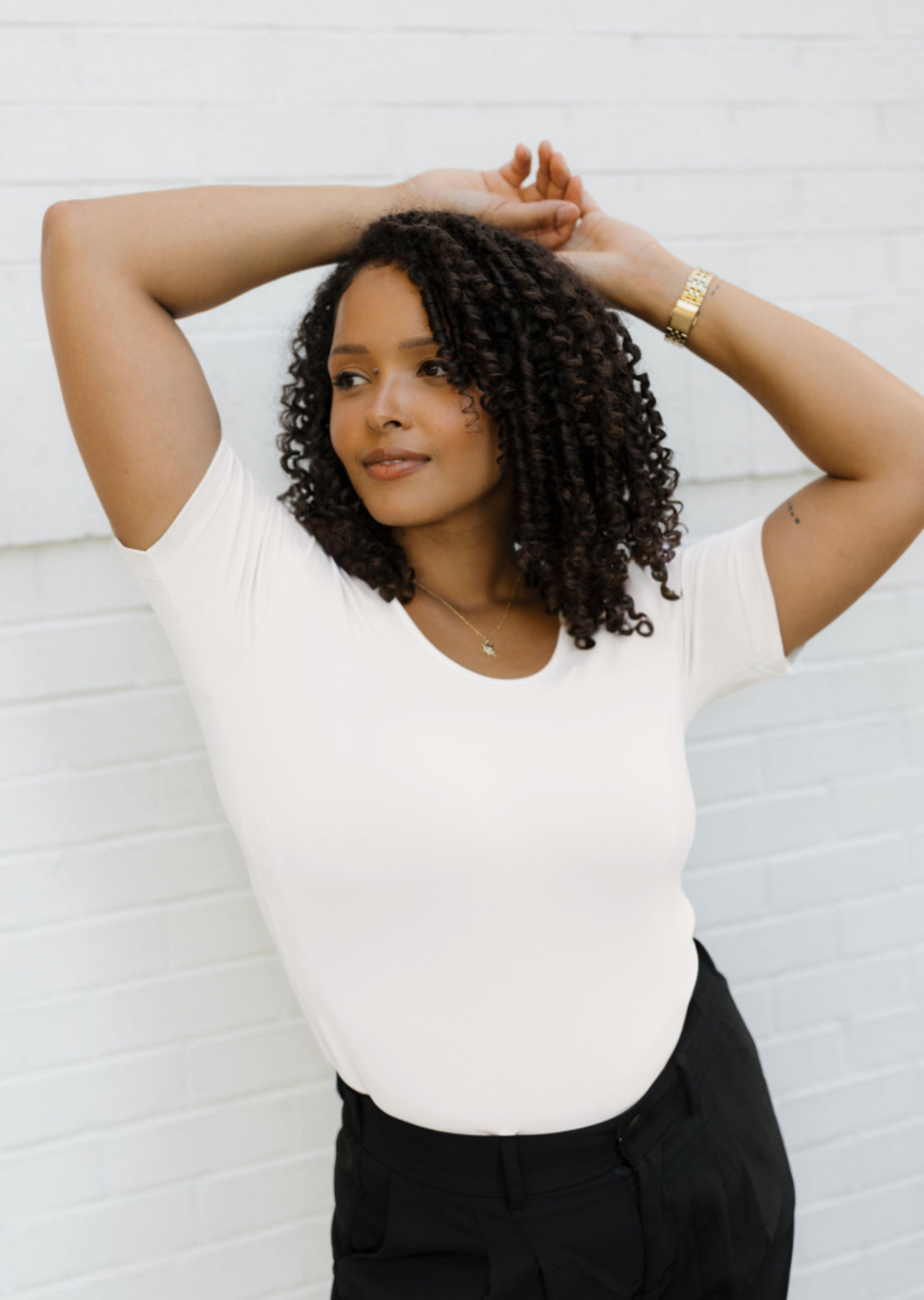 ELIETIAN - Vendita all'ingrosso Maglietta - Donna - Top a manica corta - Curvy Fit13