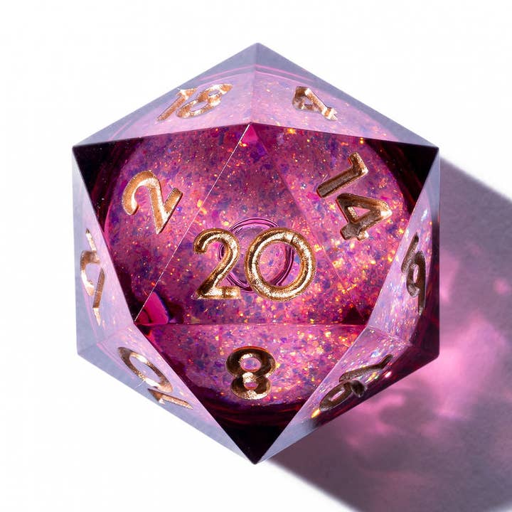 Nosferatu 7-Piece Liquid Core Dice Set for wholesale by Dispel Dice