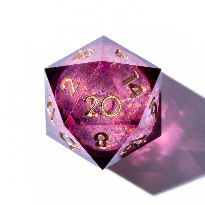 Nosferatu 7-Piece Liquid Core Dice Set for wholesale by Dispel Dice