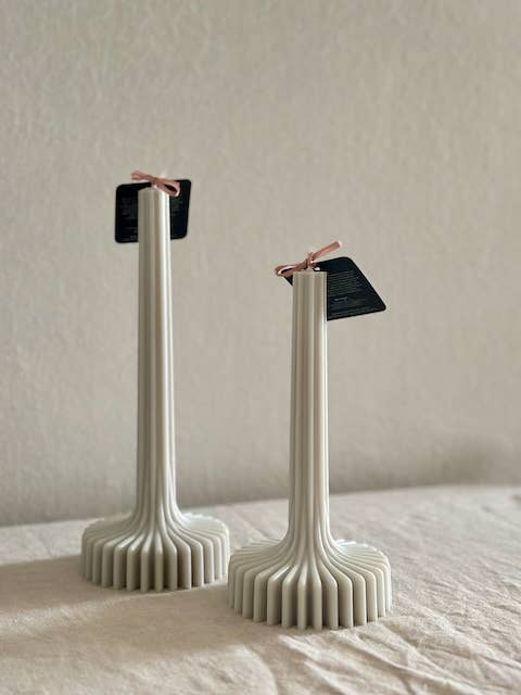 Nature Lover - Wholesale Pillar Candle - Geometric taper candle made from a blend of rapeseed and soy wax3