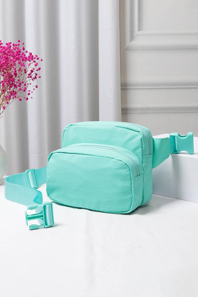 Hana – wholesale Midjeväska - Dam – Solid Dubbel dragkedja Fanny Pack21